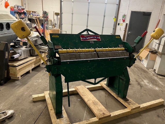 NATIONAL Box & Pan Brake - Model U4812