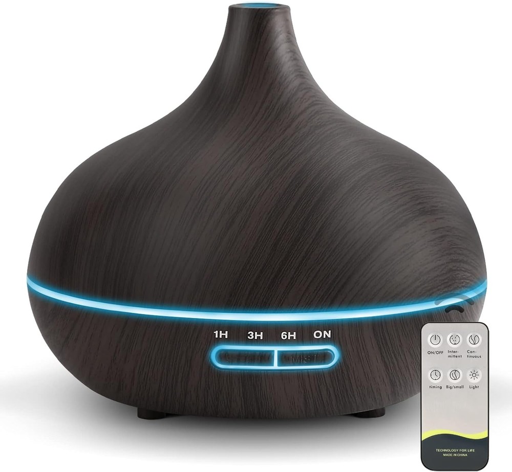 Diffusers for Essential Oils Large Room, 550ml Deep Colour-no Oil