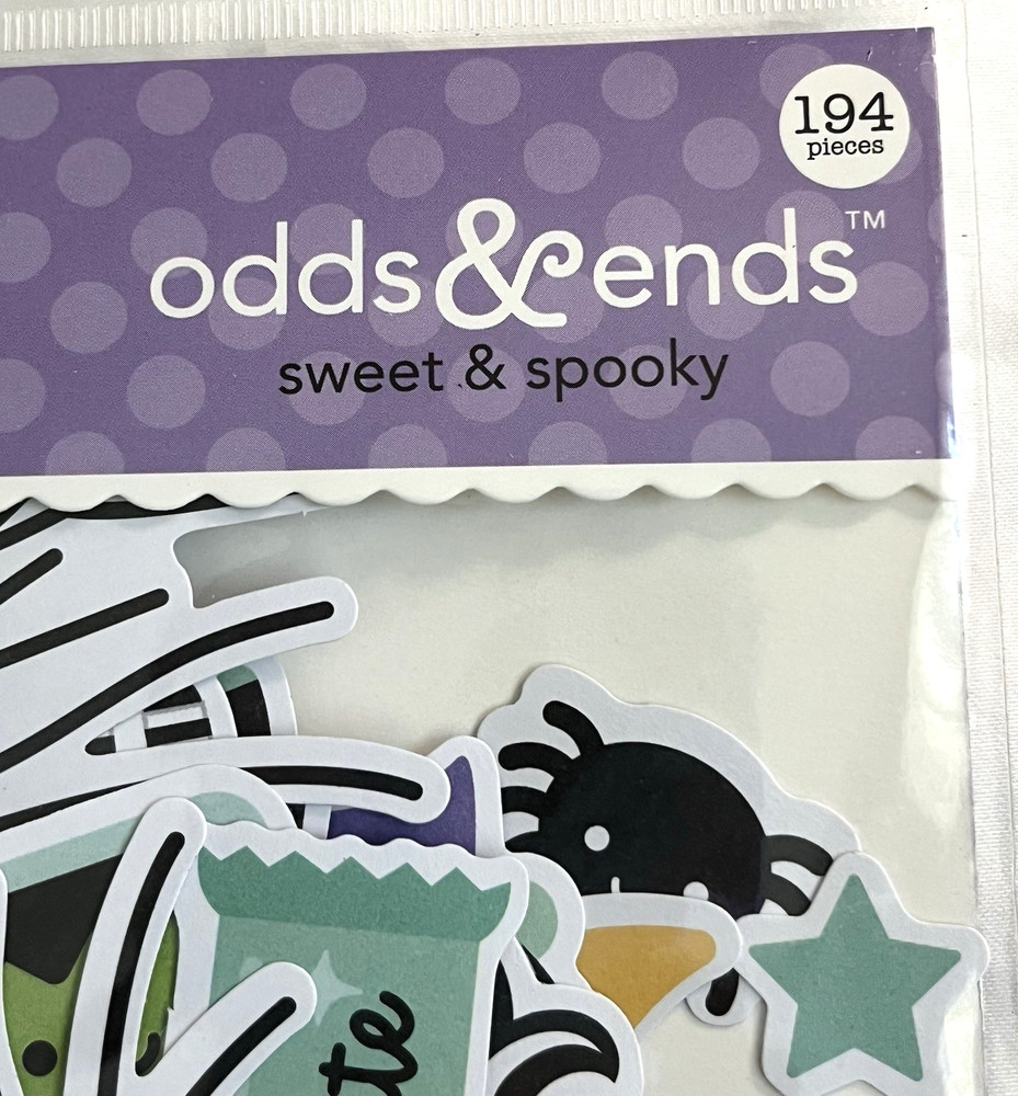 Doodlebug Design Odds & Ends + Chit Chat Die Cast Pieces Halloween