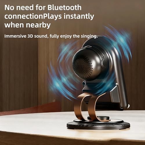 Induction Speaker with Phone Stand Wireless Induction Bluetooth Audio for