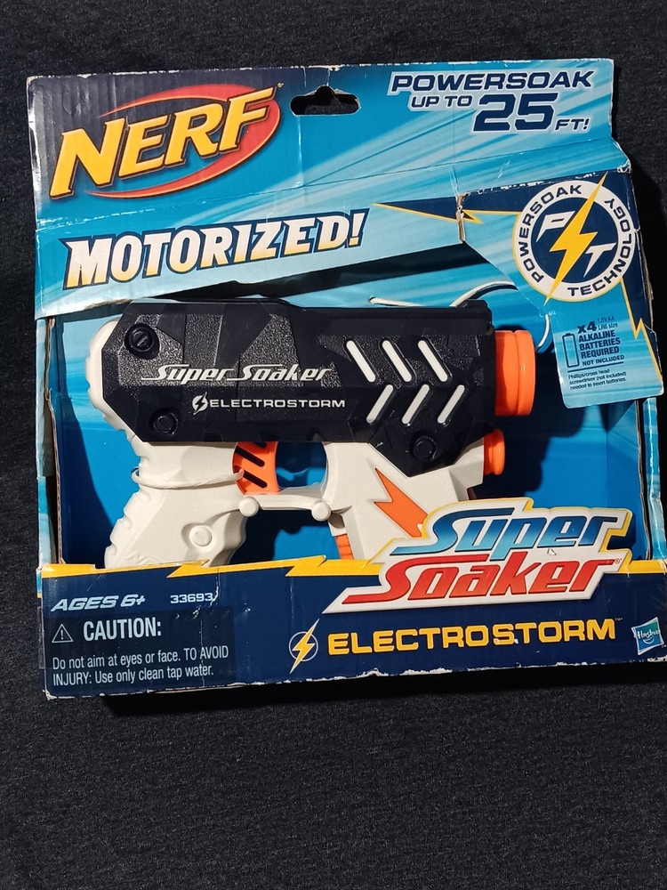 Nerf Super Soaker Electrostorm Motorized 2011 Hasbro