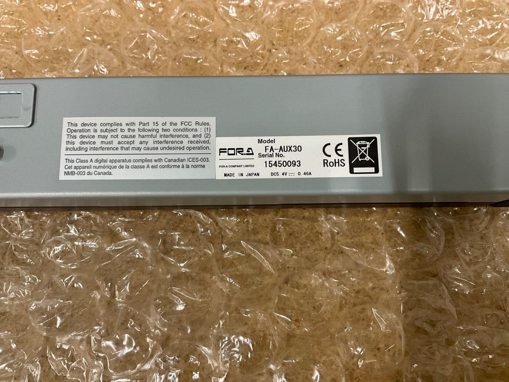 FOR.A FA-AUX30 30-Button Auxiliary Remote Control Panel Unit