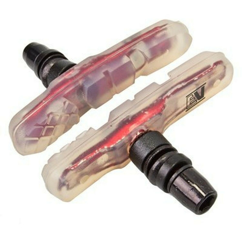 Evoke Glo Pads, 72mm, Red