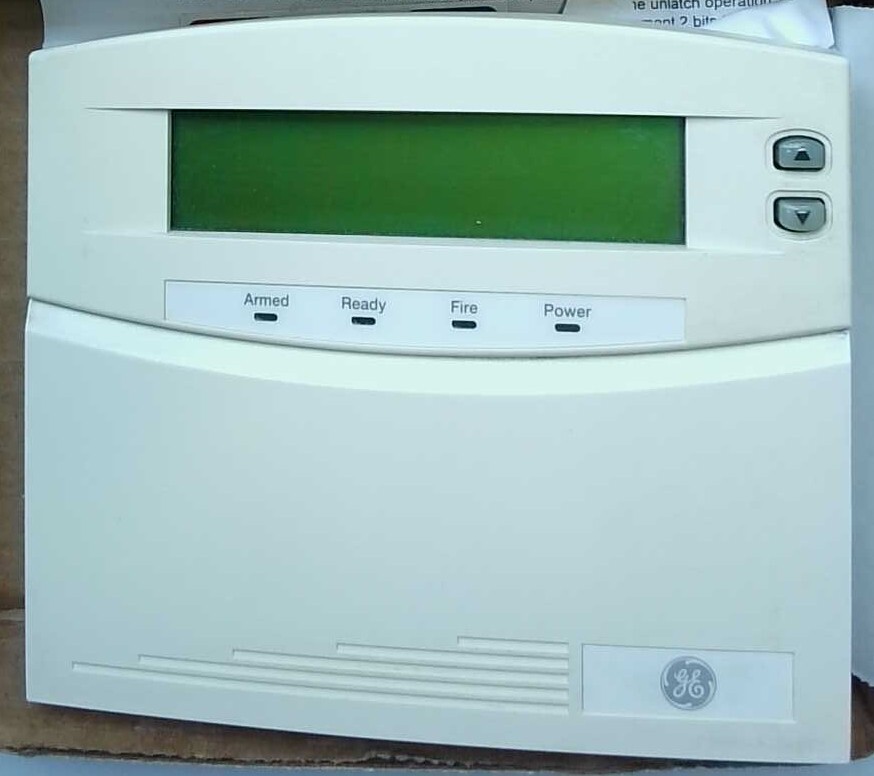 GE Security/Interlogix NX-148E LCD Keypad (Faded, White)