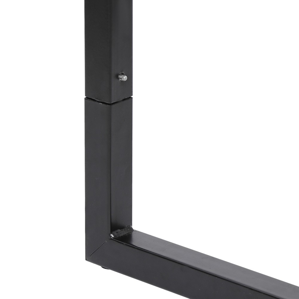 Computer Desk 55" Large Laptop PC Study Writing Table Simple Office Desk Black