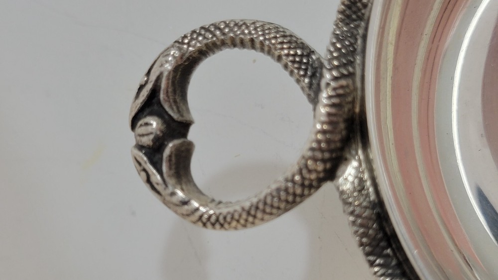 ENGLISH STERLING SILVER WINE TASTER