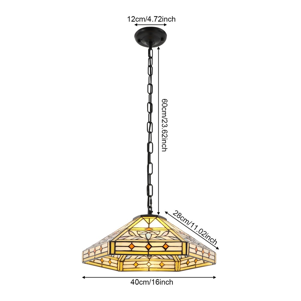 Pendant Light - 2-Light Iron & Glass, Ceiling Mount, Adjustable Height 5-60cm