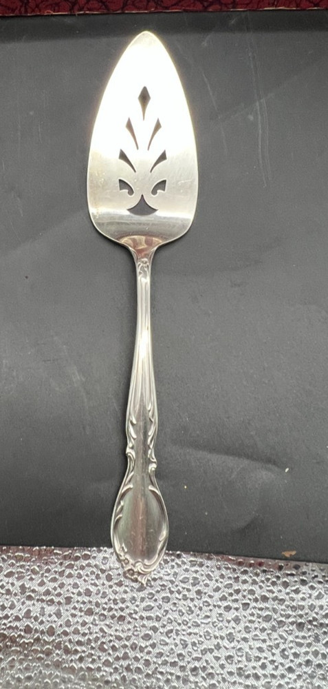 Vintage Wm Rogers Pierced Pie/Cake Server Moonlight Pattern