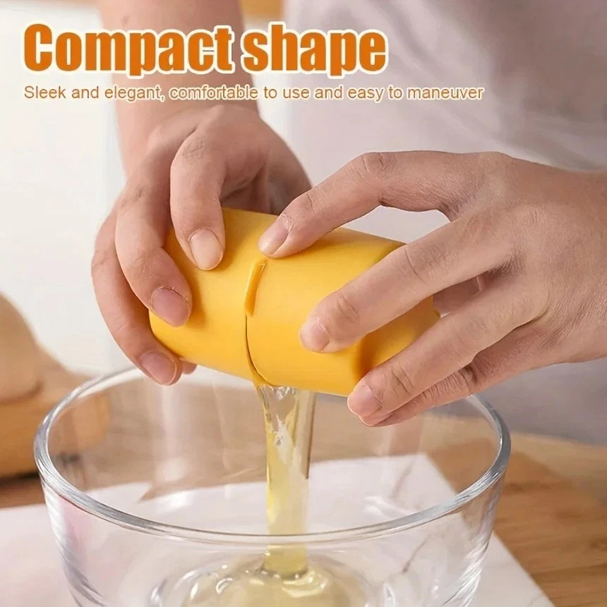 Portable Egg Opener & Beater | Quick Egg Sheller for Kitchen Use