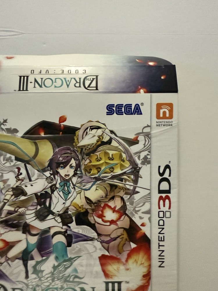 7th Dragon III Code: VFD Nintendo 3DS Empty Box with Artbook