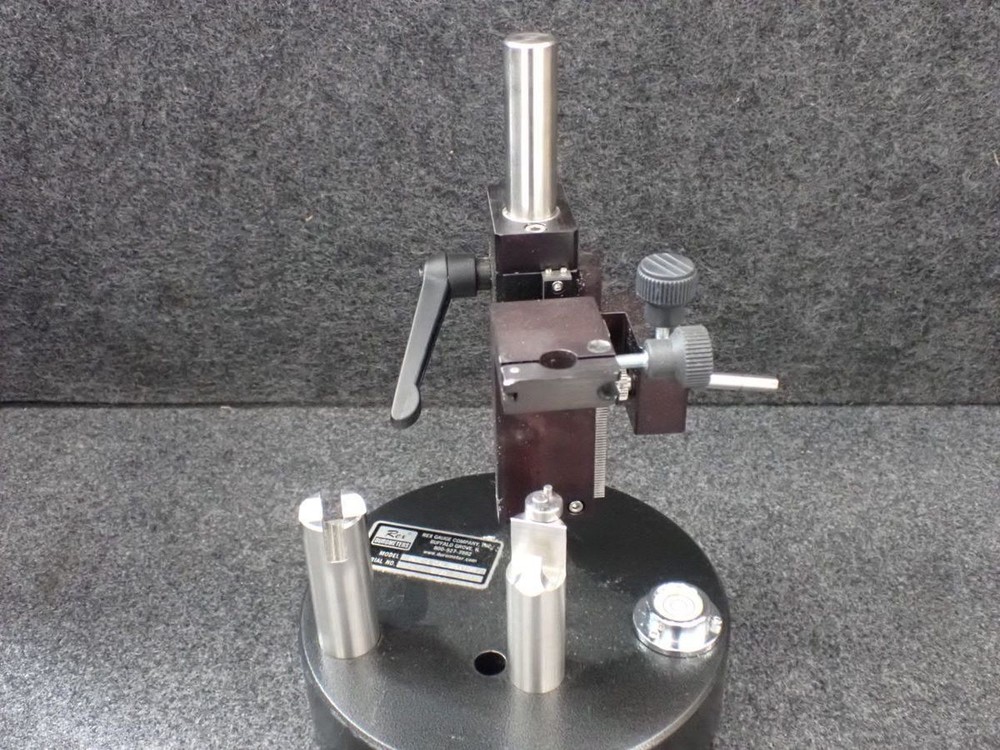 REX GAUGE Model RDC 1 Durometer Calibrator, No Box*