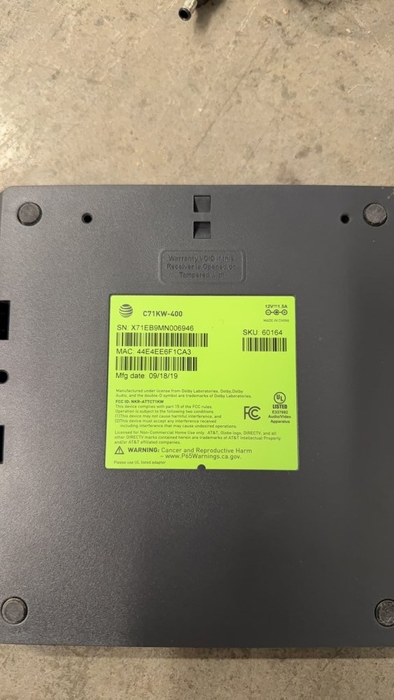 DIRECTV Wireless Video Bridge Model C71KW-400