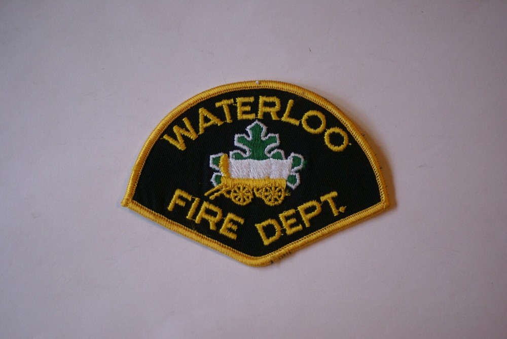 Waterloo Fire Department patch,  Ontario Canada