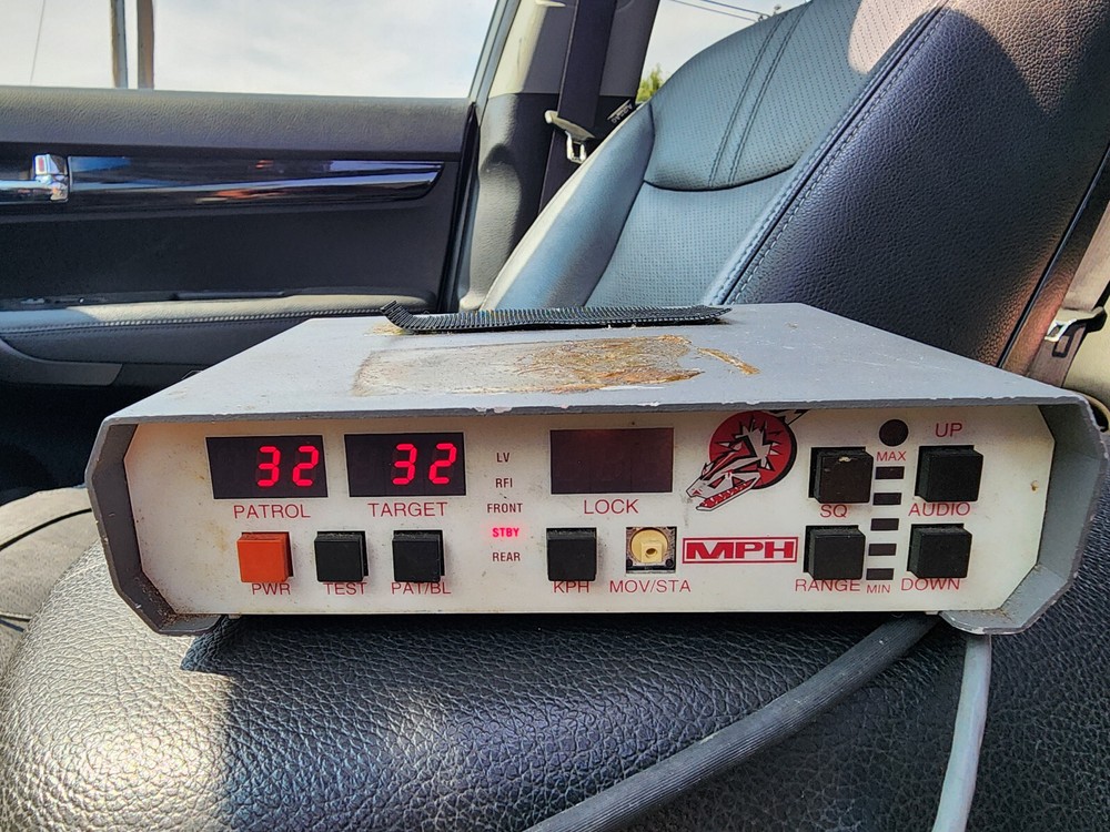MPH INDUSTRIES PYTHON LAW ENFORCEMENT RADAR SYSTEM W/ TUNING FORK