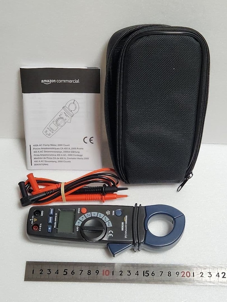 AmazonCommercial CM300 AC Clamp Meter 400A New #34