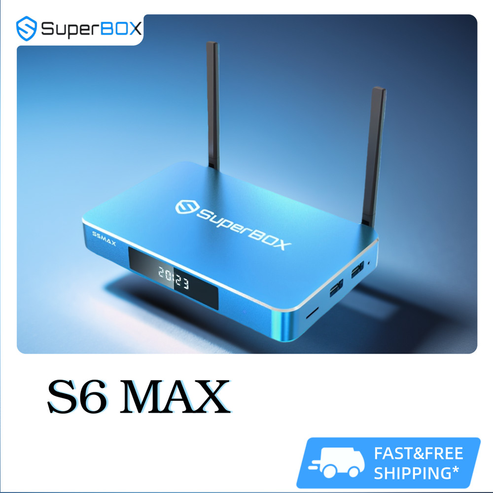 SuperBox S6 Max Ultimate Streaming Device Authorized Distributor Fast Shipping⚡️