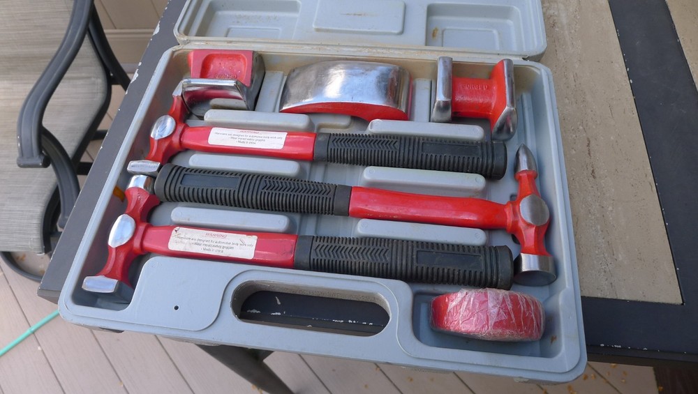 AUTO BODY HAMMER & DOLLY SET
