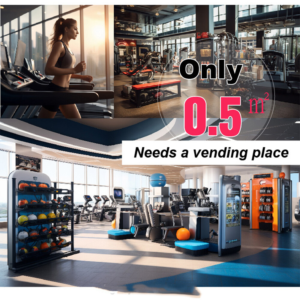 Fully Automatic GYM Self-Service Protein Shake Vending Machine Card Payment