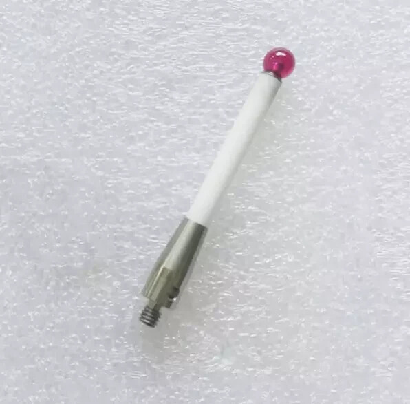 M4 A-5000-3709 CMM Touch Probe Stylus 6mm Ruby Ball CNC Probe Tip Ceramic shaft