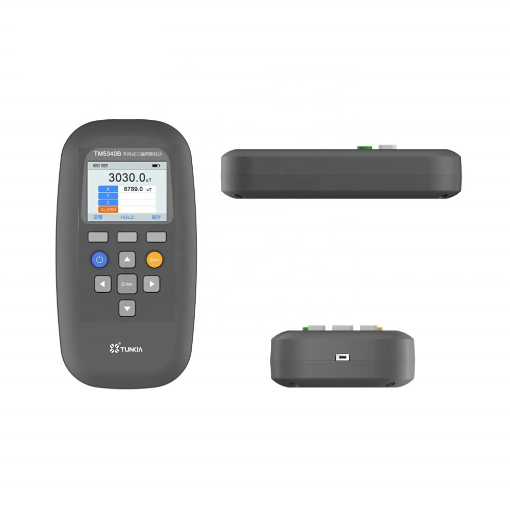 Portable Triaxial Tesla Tester Multi-function Magnetic Field Meter Class 0.5