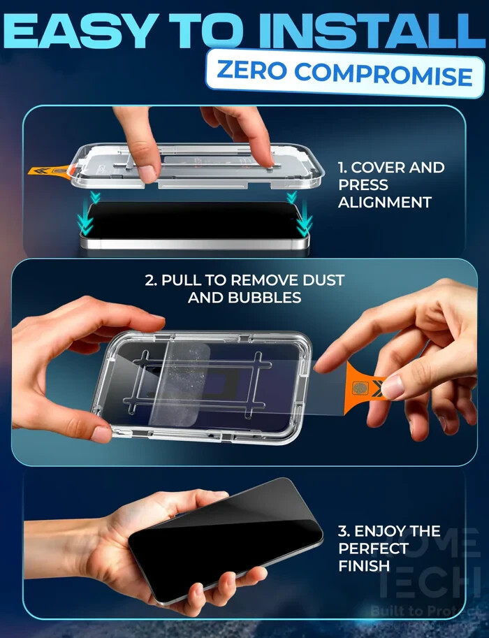 For Samsung Galaxy S25+ Plus Tempered Glass Screen Protector (2 Per Pack)