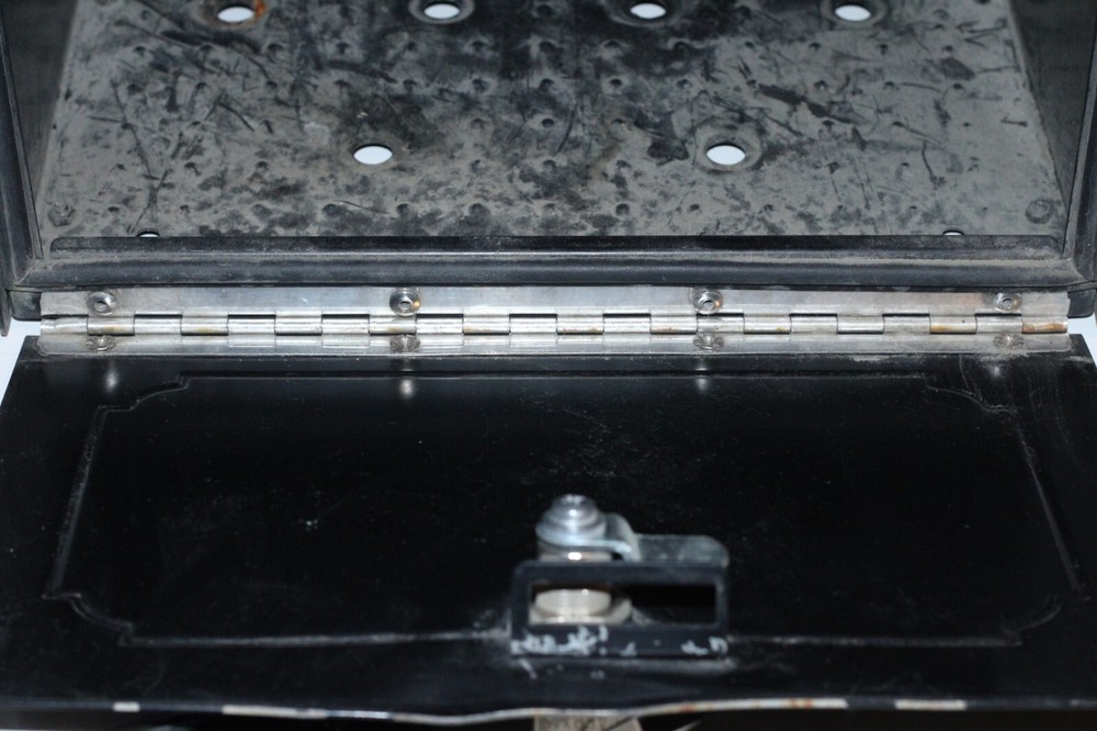 Mailcase Black Locking Mailbox See Pics/Description