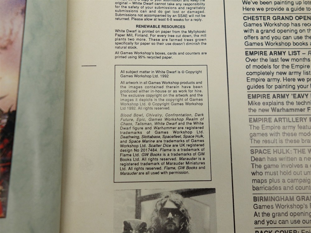 White Dwarf: #147 March 1992 (Games Workshop)
