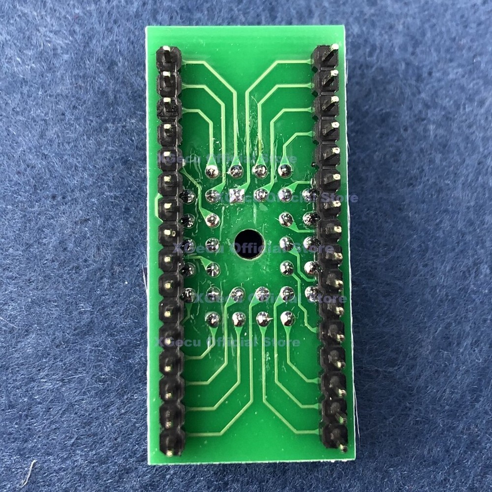 PLCC32 - DIP32 adapter IC socket on TL866 T56 T48 universal programmer