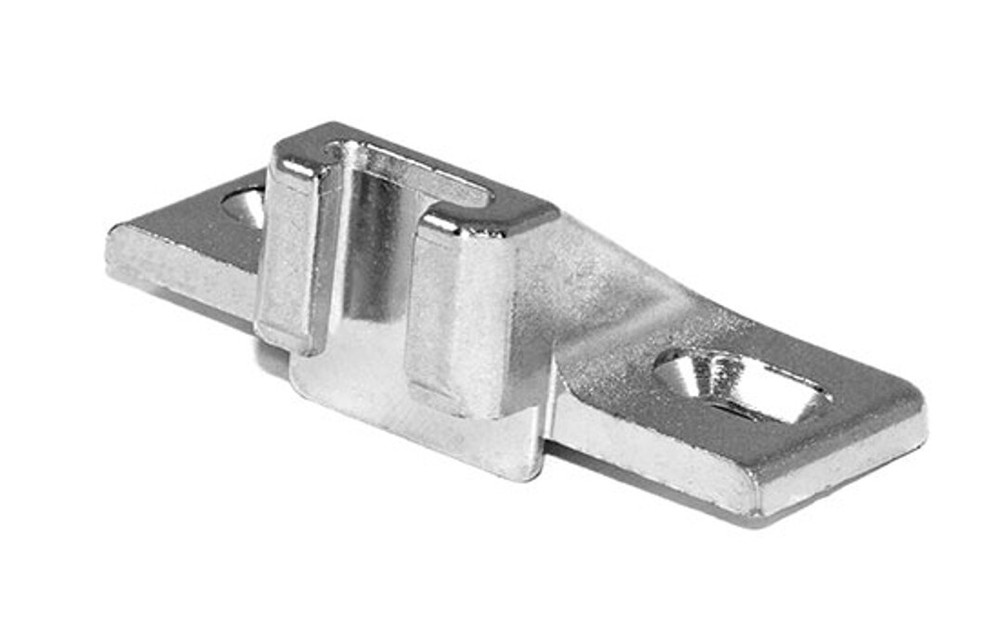 BLUM COMPACT 33 HINGE MOUNTING PLATE - 3/4 " OVERLAY - WITH HARDWARE