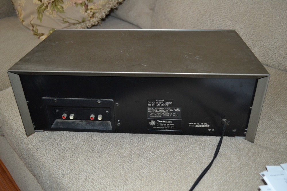 VTG 1979 Technics M56 RS-M56 Cassette Deck Tested & Working