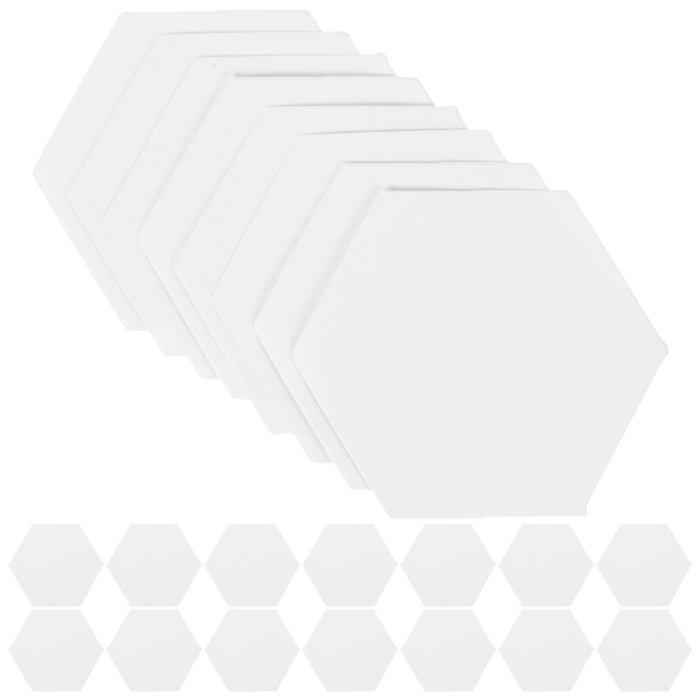 300 Pcs Hexagon Papers for Quilting Patchwork Tool Decor Drawing Hexagonal