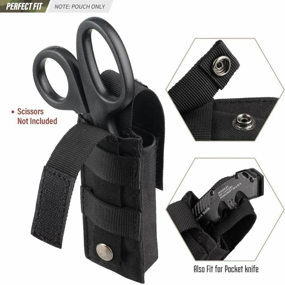Tactical Molle Multitool Pouch Belt EDC Multi-Tool Knife Sheath Pouch Holster
