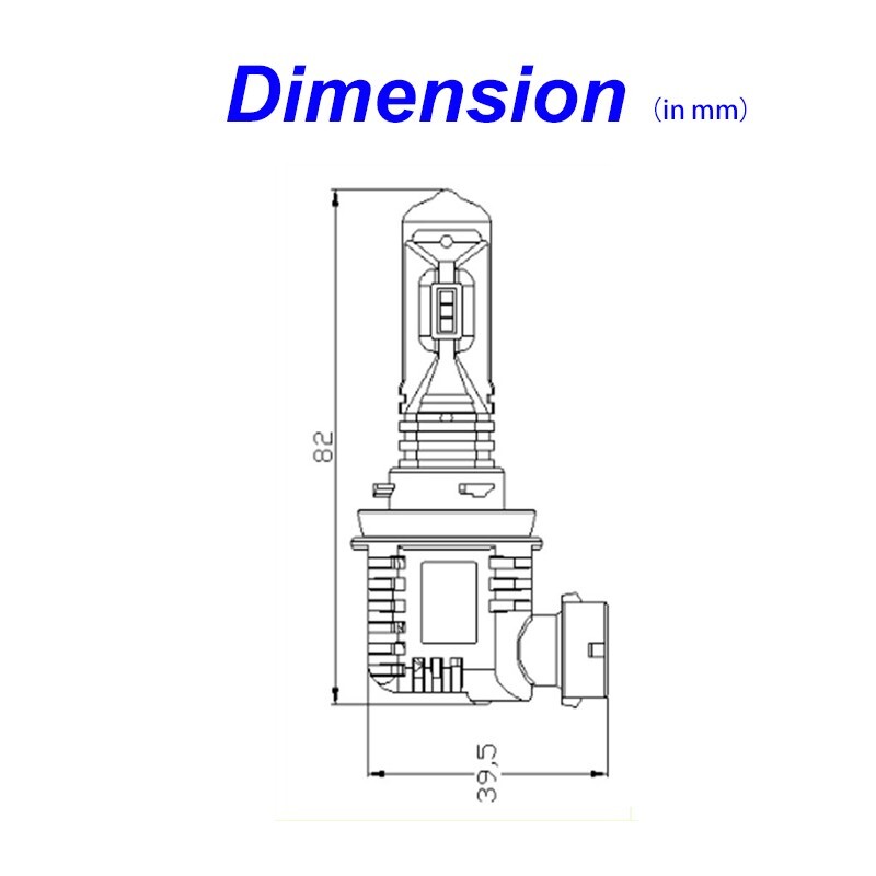 H7 H9 White LED Light Headlight Bulbs for 2006 2007 2011-2024 Suzuki GSXR600 750
