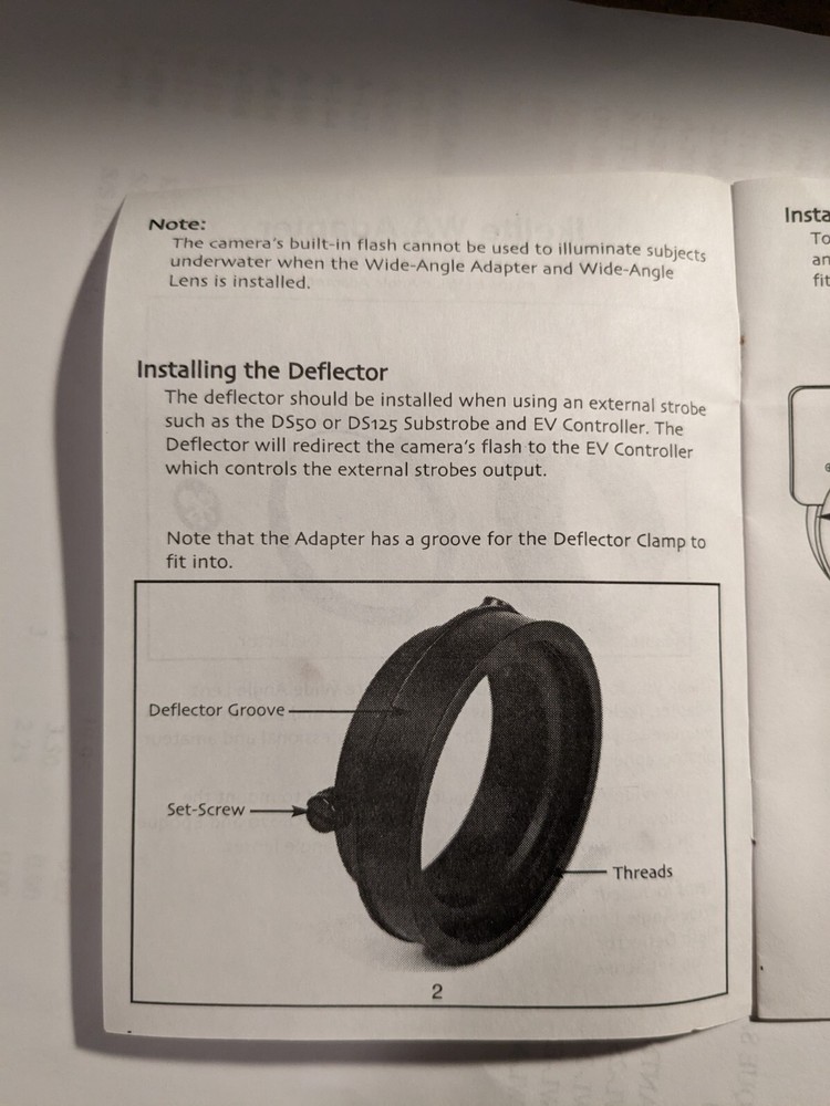 ikelite WA Adapter