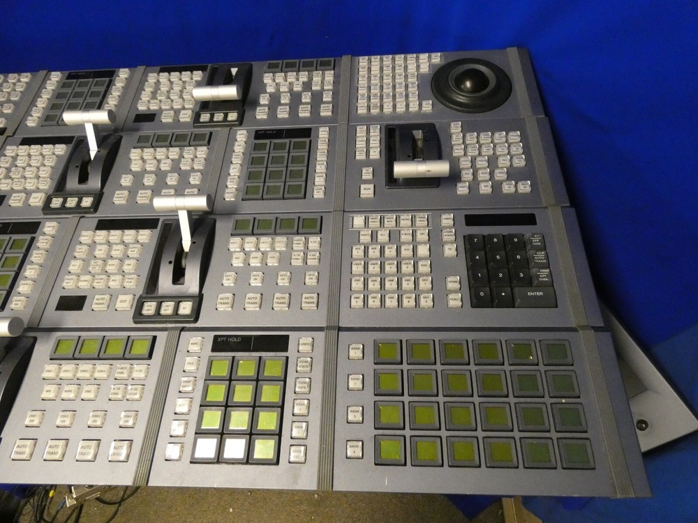 Sony MVS-8000 4M/E, 68input, 48 output Switcher w/ Aux panel & Menu Panel