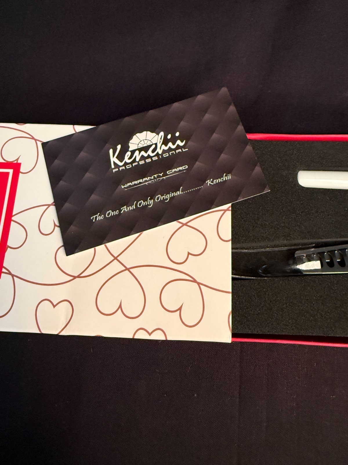 Kenchii Love Series 7.5” 18T Chunker Dog Grooming Shears NEW w/ Box Professional