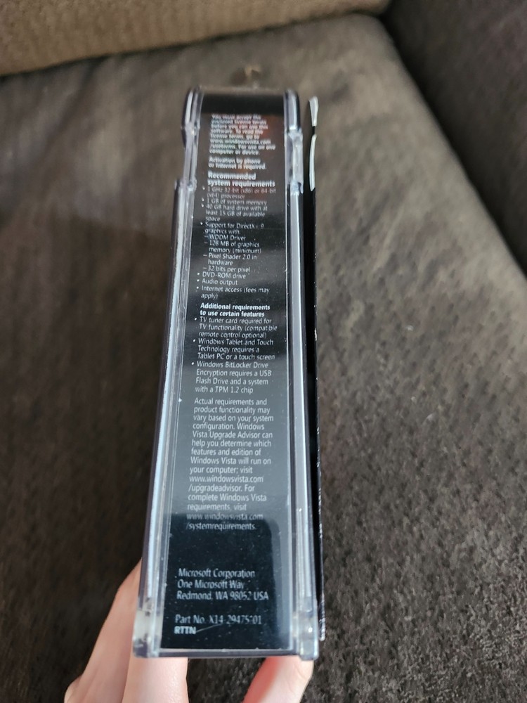 Windows Vista Ultimate 64-32 bit service pack 1