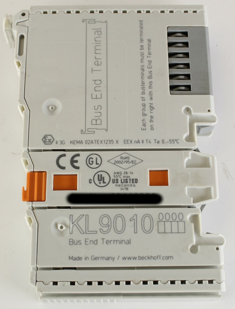 Beckhoff KL9010 Bus End Terminal