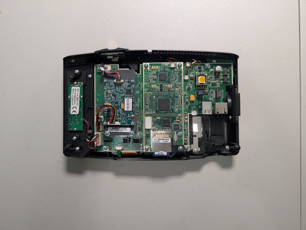 Kronos InTouch 9000 8609000-028 Bar Code Badge Reader Biometric Time Clock