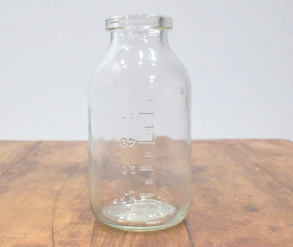 Clear Glass Craft Bottle