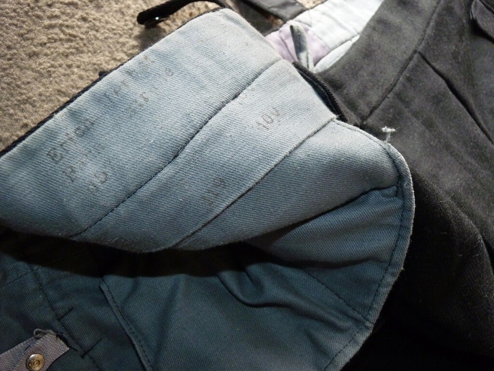 Elite black pancer trousers