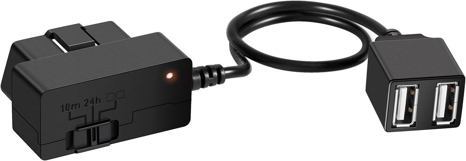 010-12530-23 Constant Power Cable for Garmin Dash Cam Fits Vehicle's OBD-II Port