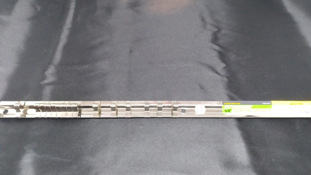 Pittsburgh 1/4" Socket Rail Organizer 39721