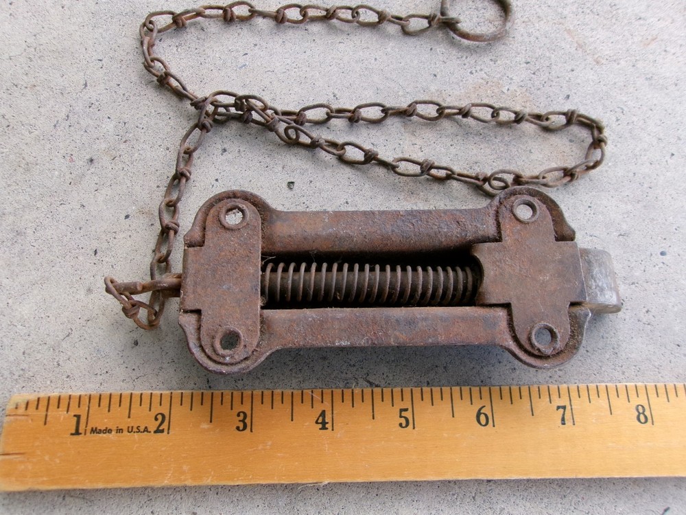 vintage Barn Door Pull Chain pull lock