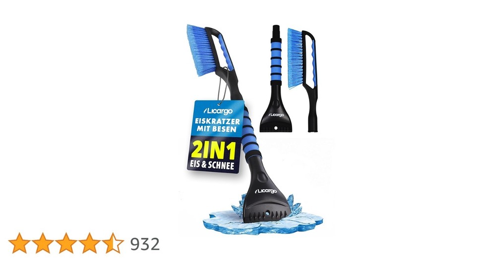 Ice Scraper Car with Broom 67cm - Divisible Connector System