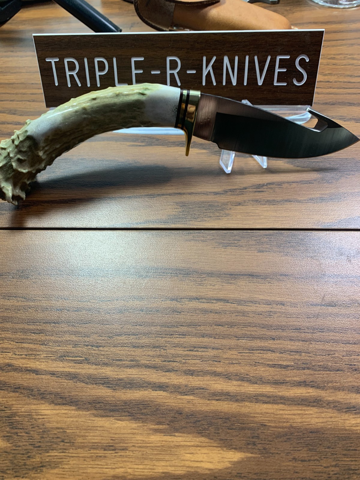 Leroy Remer Customized Buck 691 Vanguard with Gut Hook