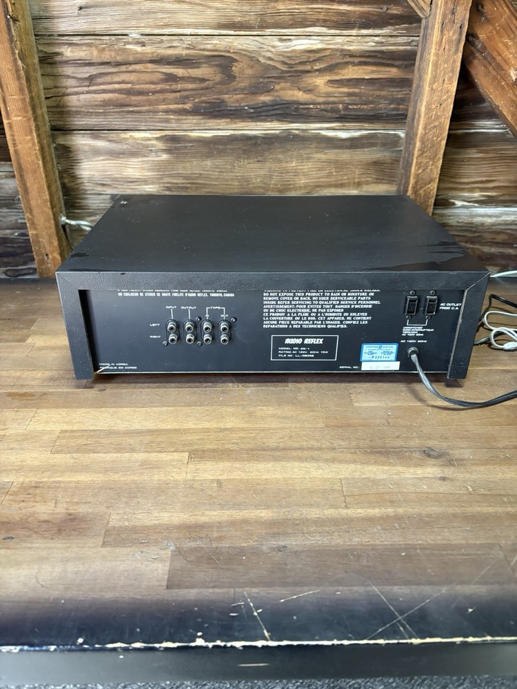Vintage Audio Reflex EQ-1 Stereo Equalizer