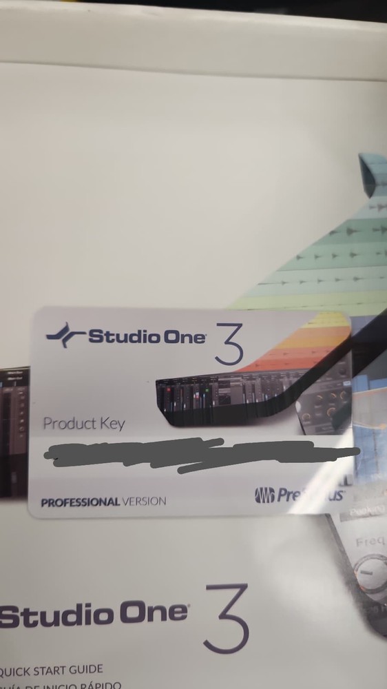 PreSonus Studio One 3 Professional DAW/Multitrack Upgrade Version Open box