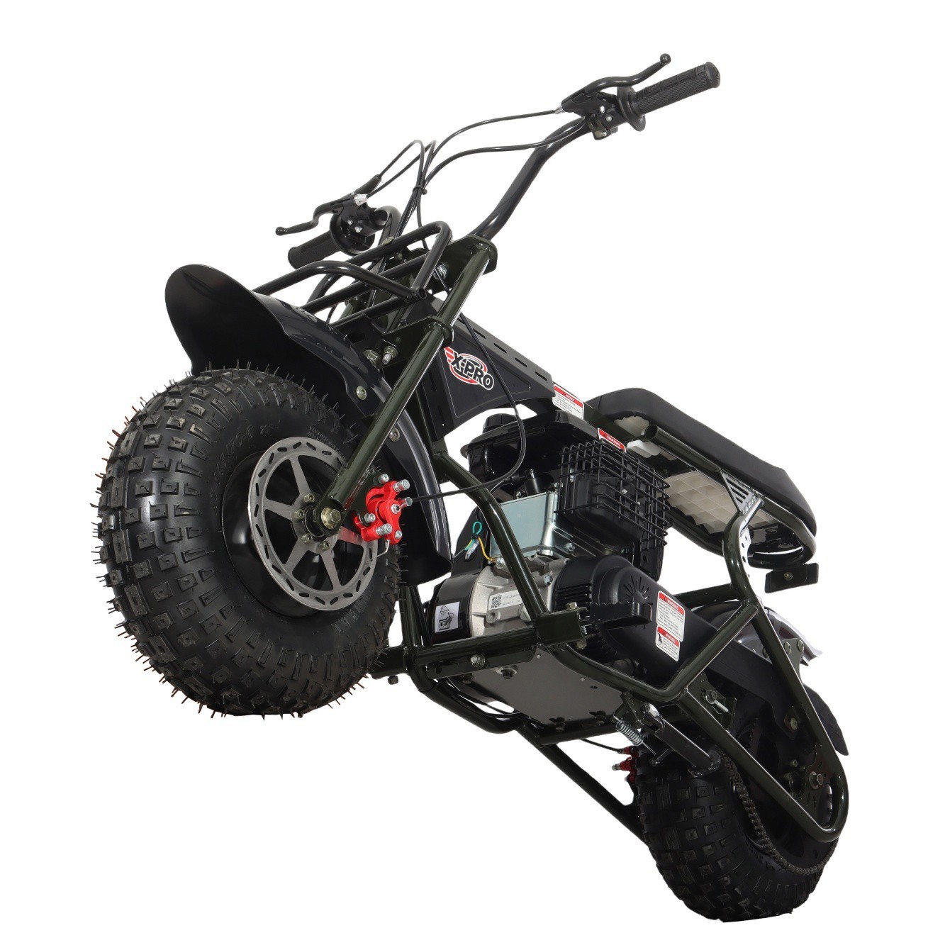 X-PRO Falcon 105cc Mini Dirt Bike, 4 Stroke Kids Pit Bike, 6" Wheels, Pull Start