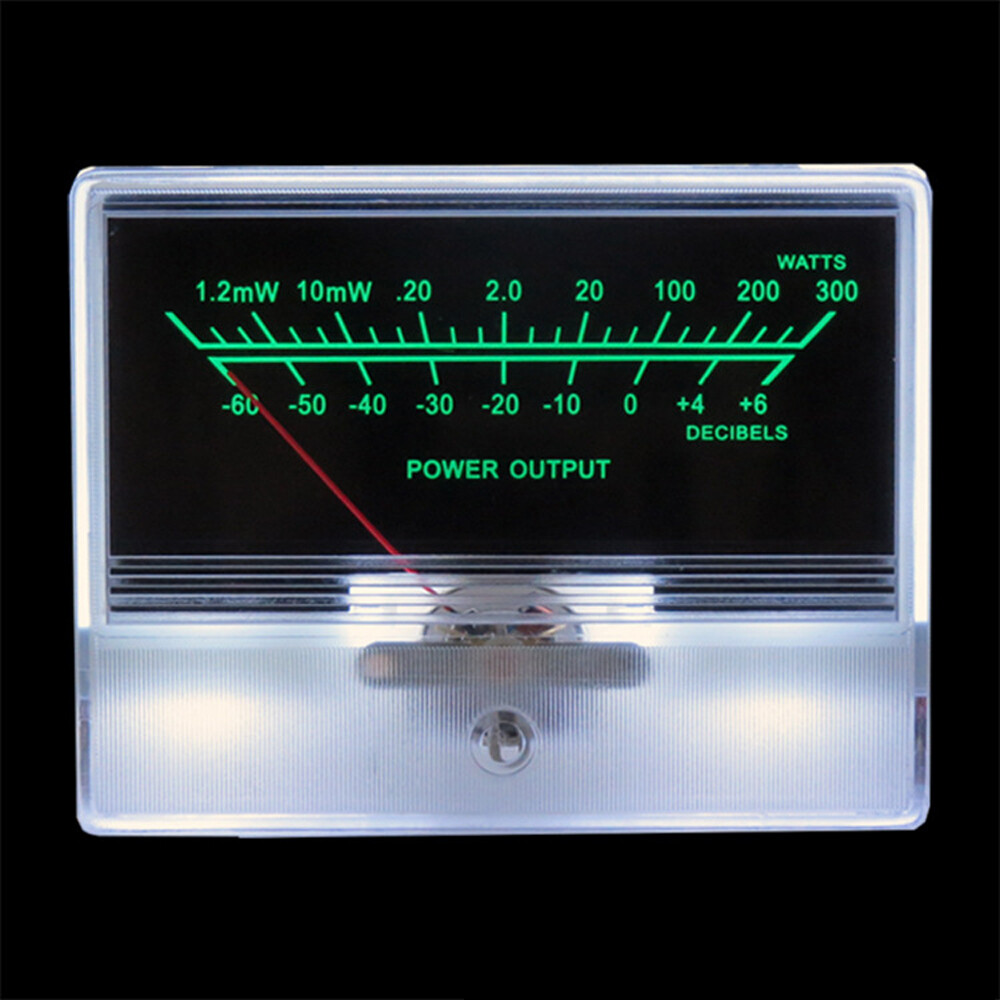 Durable TN90 VU Meter DB Level Header Audio Power Amplifier Chassis Backlight